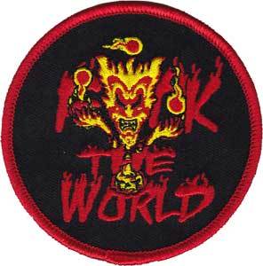 FTW Logo - Insane Clown Posse Iron-On Patch Round FTW Logo