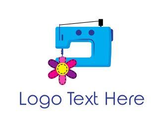 Machine Logo - Sewing Machine Logo