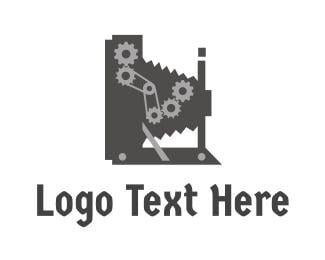 Machine Logo - Old Camera Machine Logo