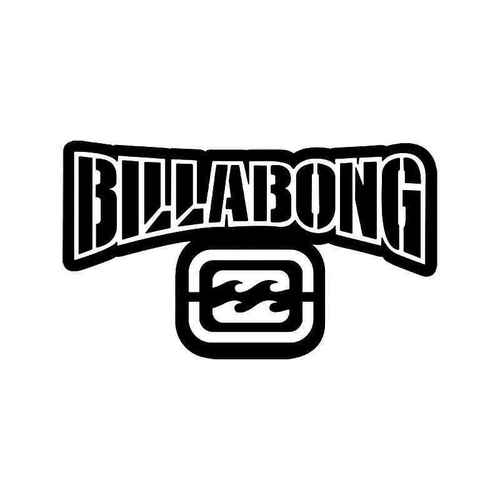 Billibong Logo - Billabong Logo 6 Vinyl Sticker