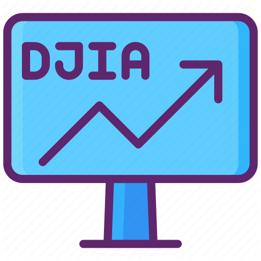DJIA Logo - 'Investing Vol. 1' By Flat Icons.com