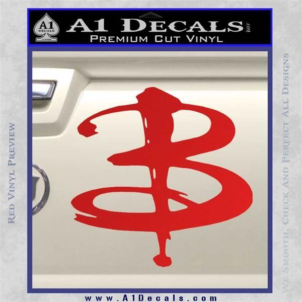 Buffy Logo - Buffy The Vampire Slayer Logo Decal Sticker » A1 Decals