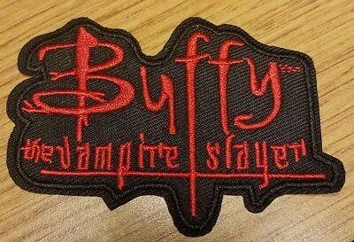 Buffy Logo - Buffy The Vampire Slayer Black & Red Logo Costume Patch 3 1 4 Inches Wide