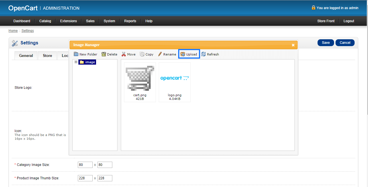 OpenCart Logo - How to Change the Logo in OpenCart | OMFramework