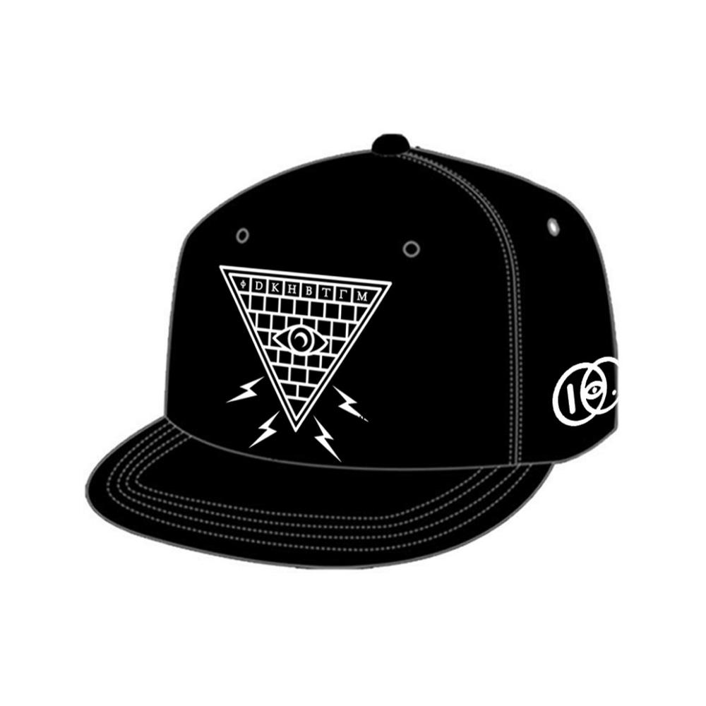 Idkhbtfm Logo - All Seeing Eye Embroidered Snapback Cap