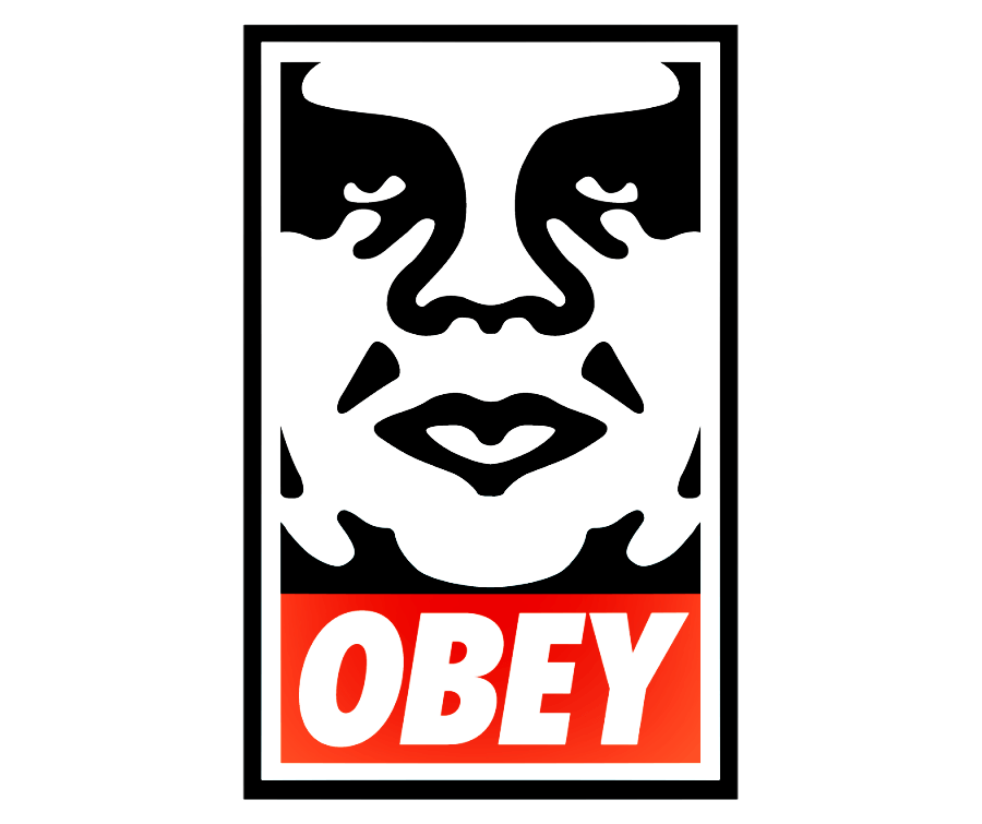 Don't Logo - Meaning Obey logo and symbol | history and evolution