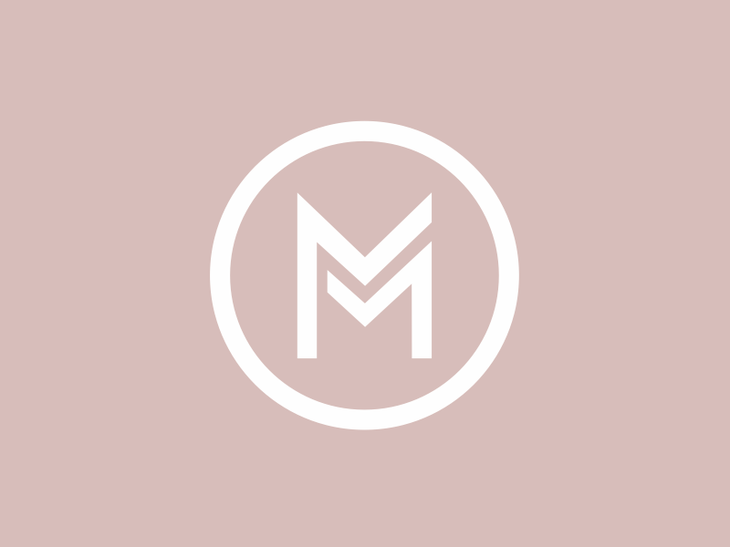Double Logo - Double M by Kristin Yeh on Dribbble