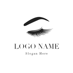 Eyelash Logo - Free Eyelash Logo Designs | DesignEvo Logo Maker