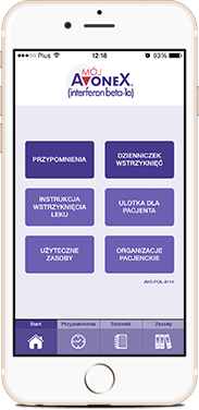 Avonex Logo - My Avonex” mobile application