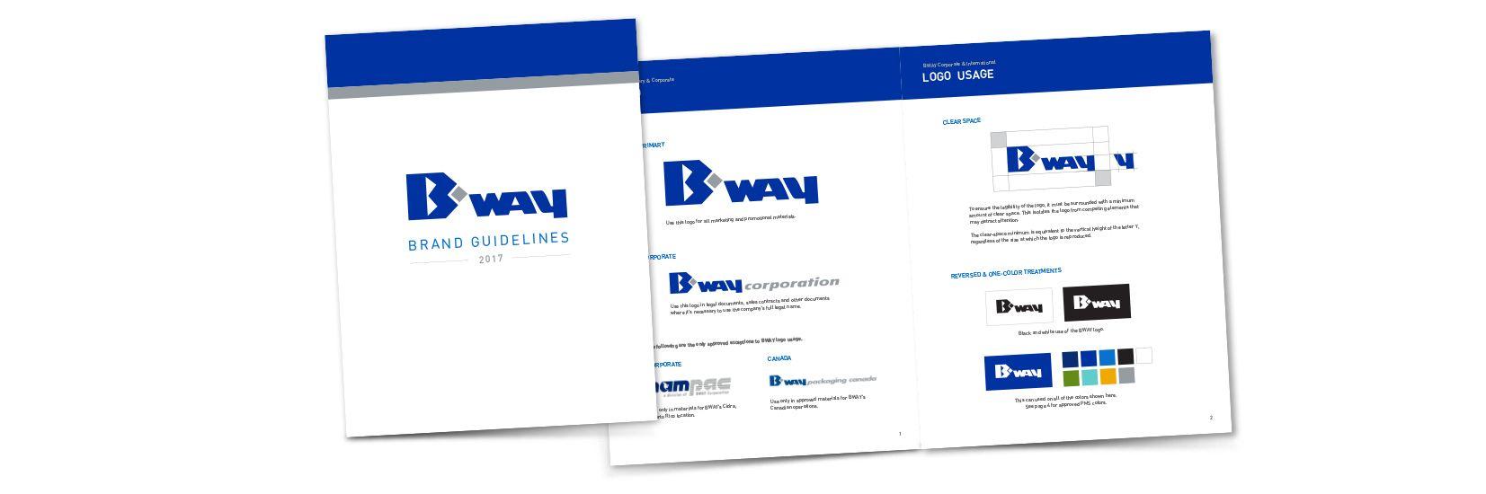 Bway Logo - BWAYBrand Standards. The Simons Group