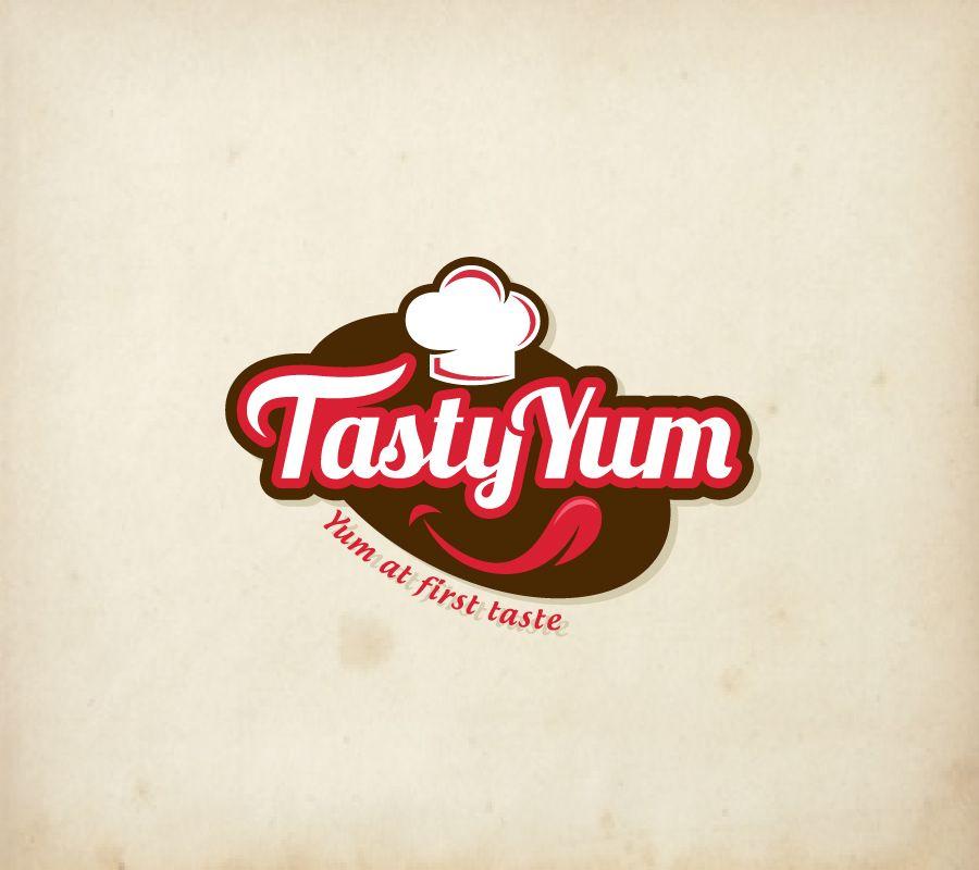 Yum Logo - Playful, Modern, Food Production Logo Design for Tasty Yum. Yum at