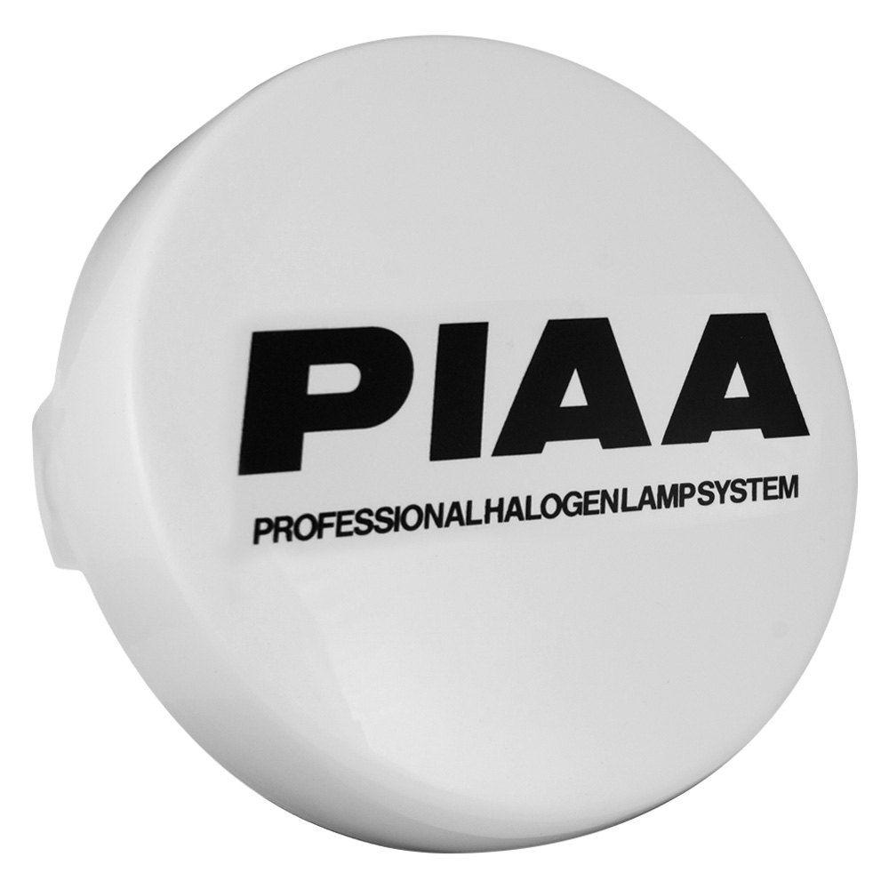 PIAA Logo - PIAA® 44010 Round White Plastic Light Cover with PIAA Logo for 520 Series, 40 Series