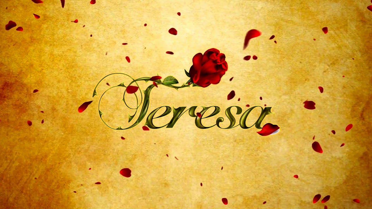 Teresa Logo - Teresa logo animada