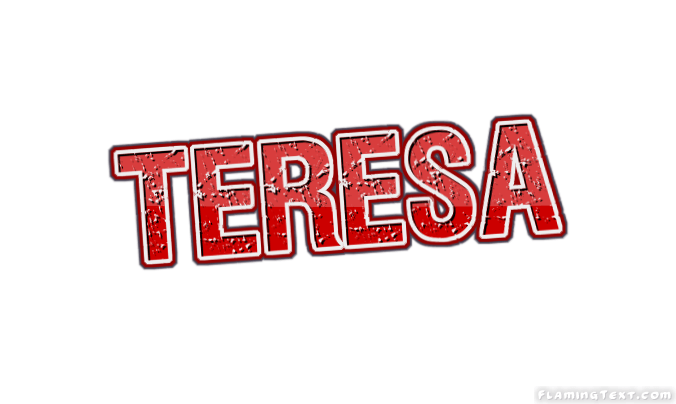 Teresa Logo - Teresa Logo | Free Name Design Tool from Flaming Text