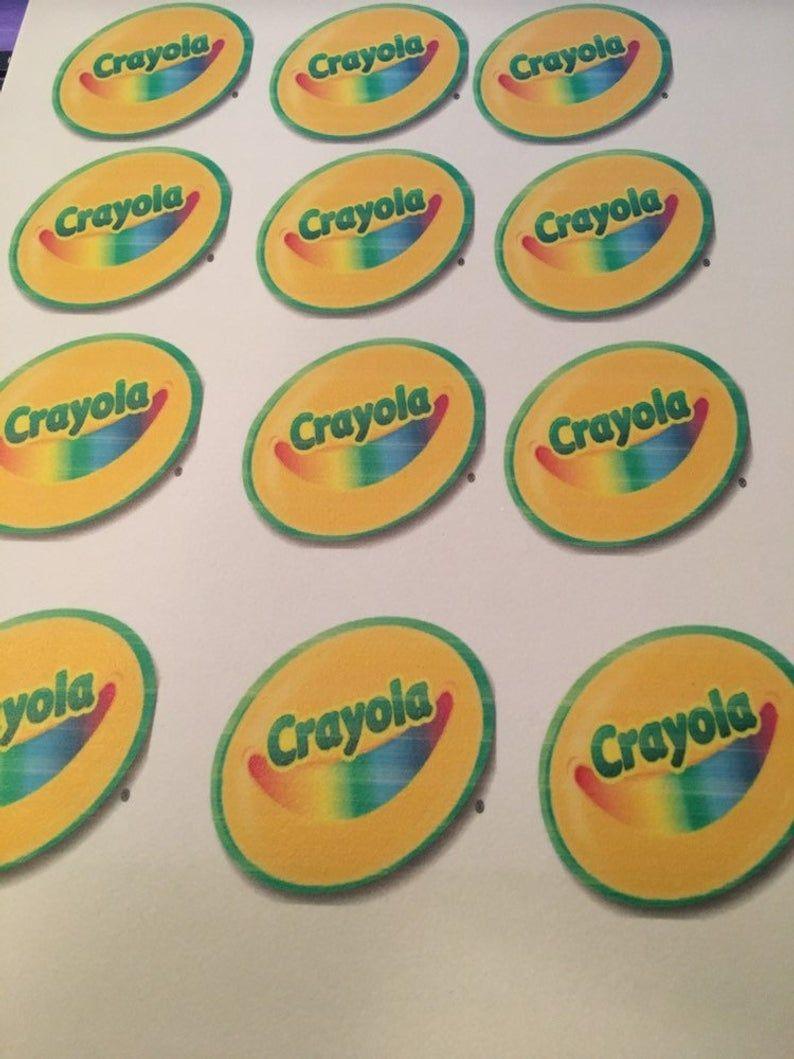 Crayola Logo - Edible Crayola logo