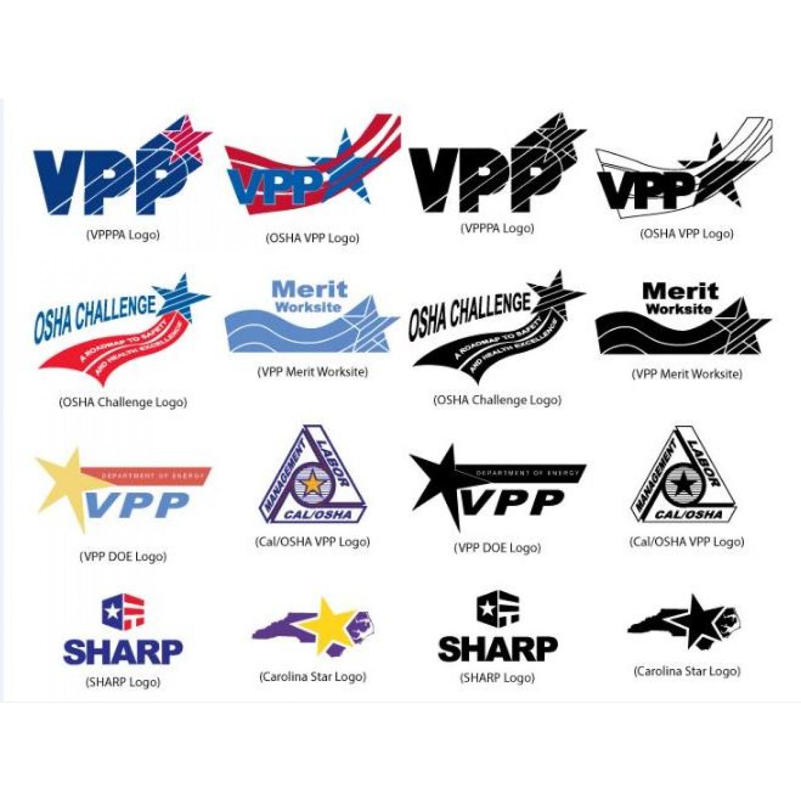 VPP Logo - OSHA VPP Star Worksite Circle Patch