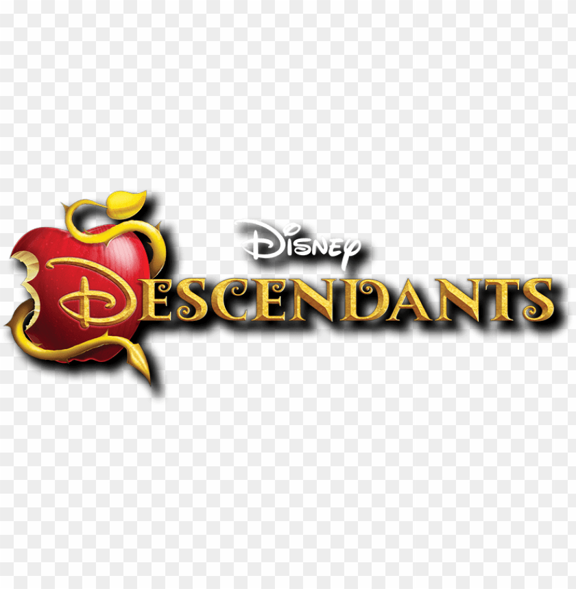 Descendants Logo - descendants - @disney - - disney descendants logo PNG image with ...