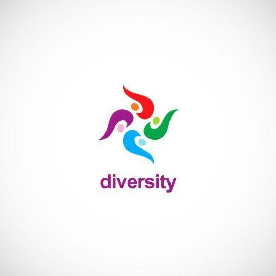 Diversity Logo - Circle people diversity logo vector free download