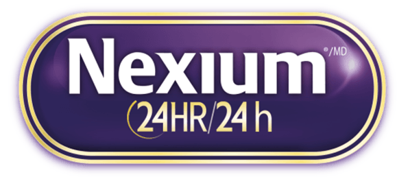 Nexium Logo - Nexium® 24HR Canada. Clinically Proven to Treat Frequent Heartburn