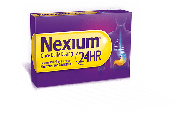 Nexium Logo - Nexium 24HR: Long Lasting Acid Reflux & Heartburn Relief