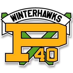 Winterhawks Logo - Portland Winterhawks Anniversary Logo Hockey League WHL