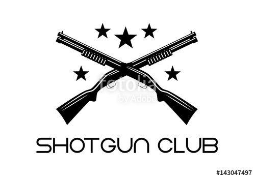 Shotgun Logo - shotgun club