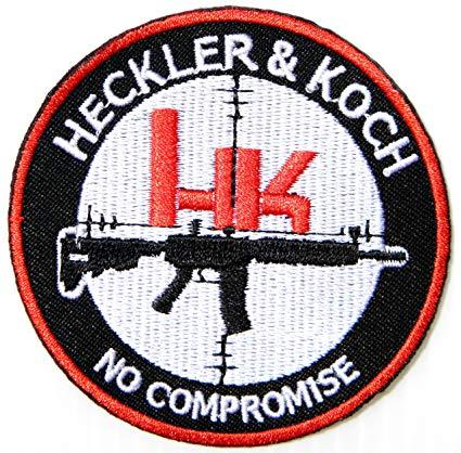 Shotgun Logo - Amazon.com: HK HECKLER & KOCH Handguns Rifle Pistol Gun Shotgun ...