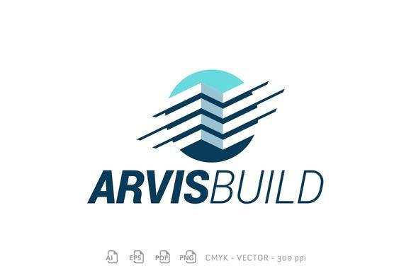 Build Logo - Arvis Build Logo Temp. by g design on @creativemarket | My Works ...