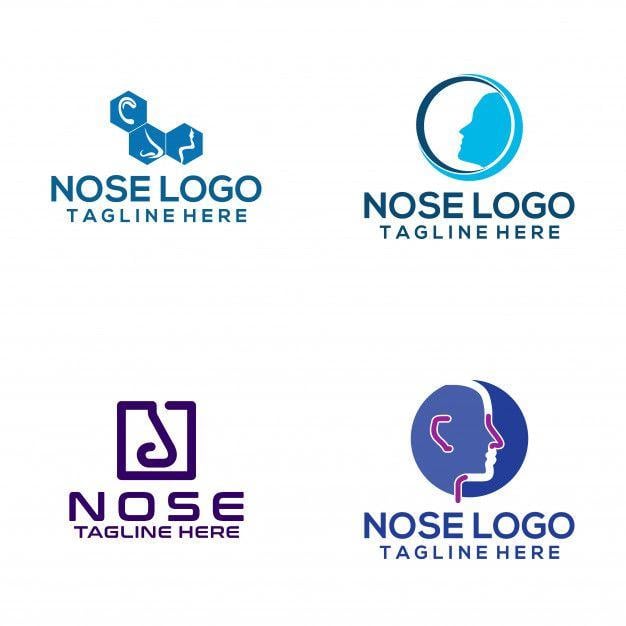 Nose Logo - Nose logo vector art Vector