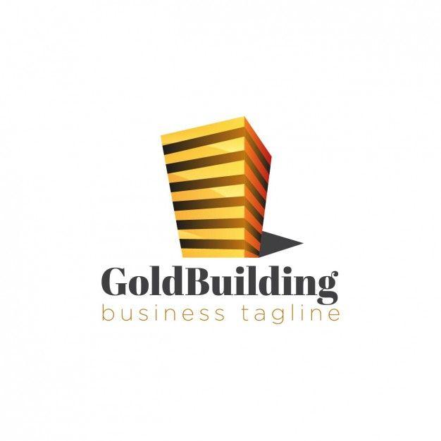 Build Logo - Build golden logo Vector | Free Download