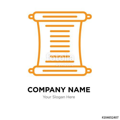 Torah Logo - Torah company logo design template, colorful vector icon for your ...