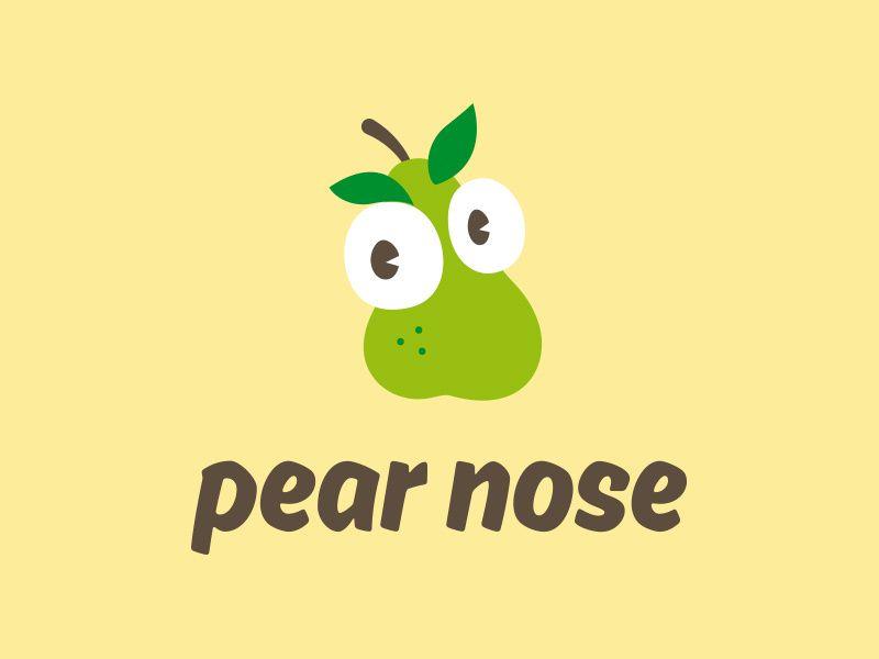 Nose Logo - Pear Nose by 67 Creative Agency on Dribbble