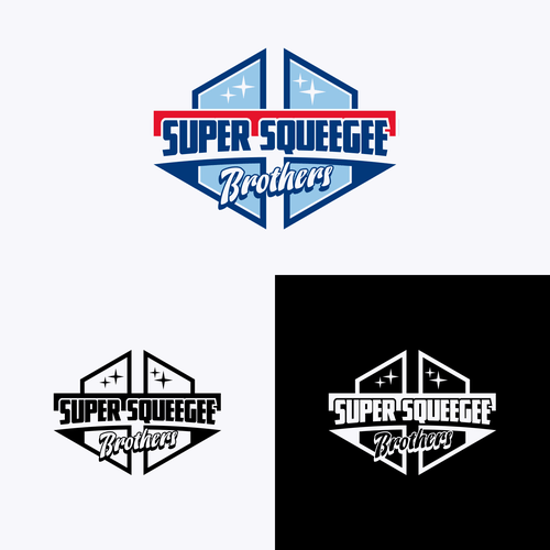 Squeegee Logo - Super Squeegee Brothers. Logo design contest