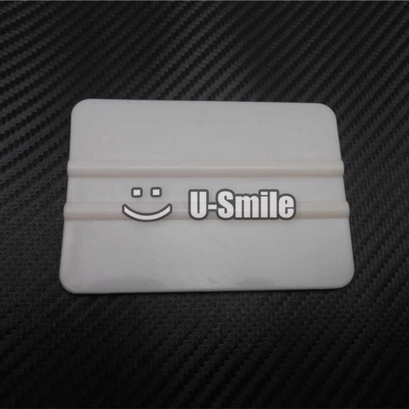 Squeegee Logo - 100 pcs/Lot Custom Logo White Squeegee Scraper Car Wrapping Tools For Car  Wrapping & Sign Vinyl