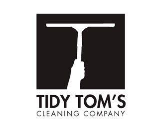 Squeegee Logo - Tidy Tom's Cleaning Company - T shaped window squeegee | Ingenious ...