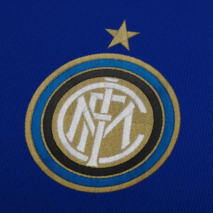 Inter Logo - Inter Milan new logo with star italian calcio embroidery design