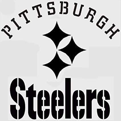 Steerlers Logo - Various SZS Pittsburgh Steelers Logo Stencil Reusable