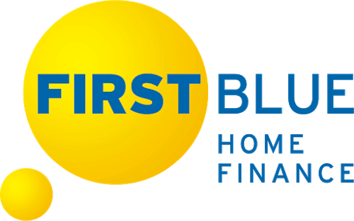 Postbank Logo - The Branding Source: New logo: First Blue Home Finance