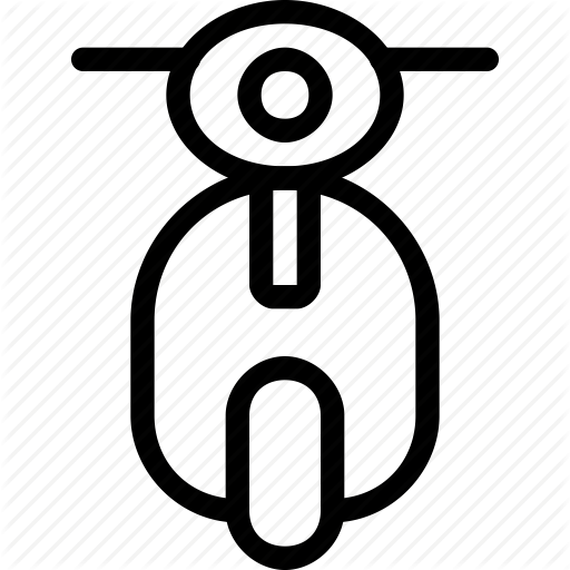 Moped Logo - 'Transportation 1' by Webalys