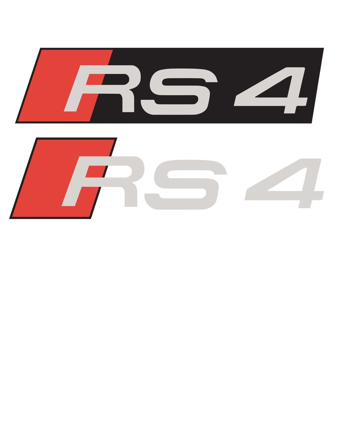 RS4 Logo - Rs4 calipers logo