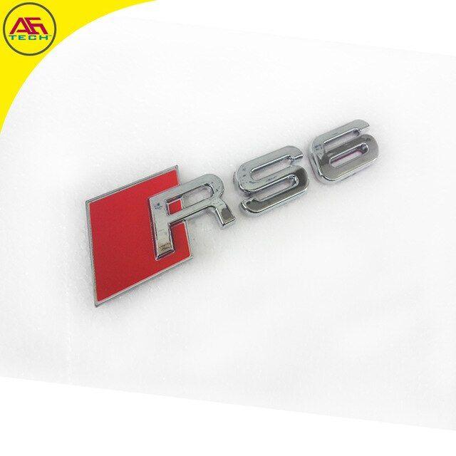 RS4 Logo - US $6.88. Free shipping Metal alloy chrome + red RS4 design logo RS4 emblem RS4 style badge for Audi A4 S4 RS4 on Aliexpress.com