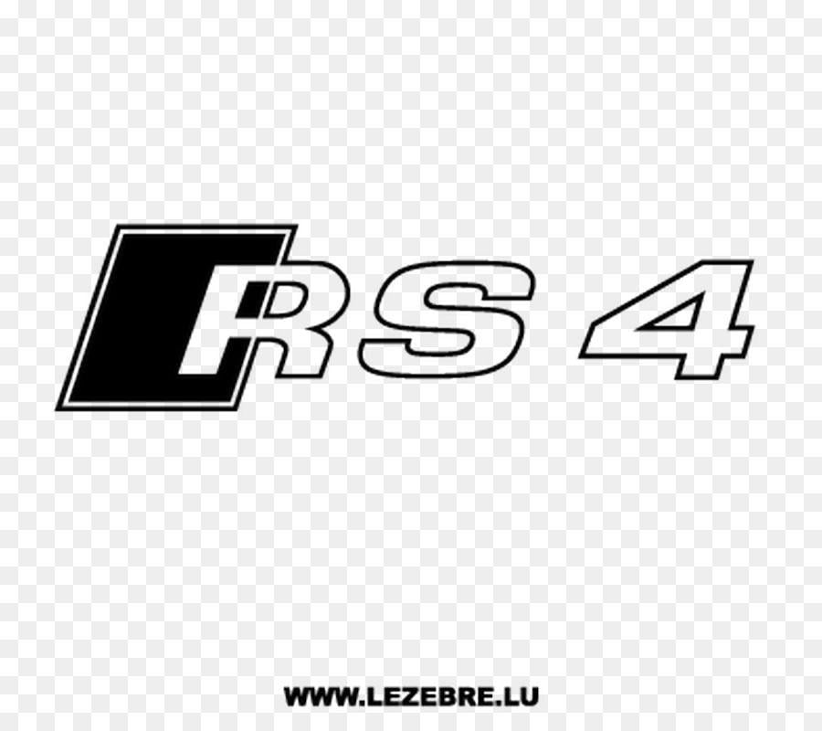 RS4 Logo - Audi Rs 4 Text png download*800 Transparent Audi RS 4