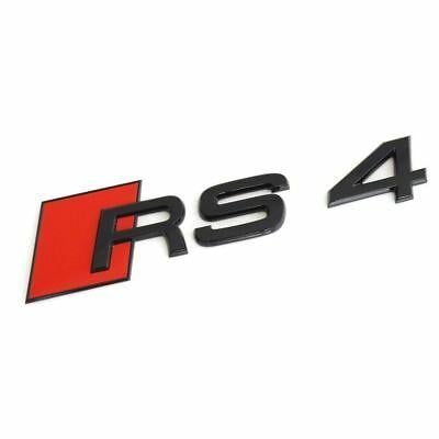 RS4 Logo - Original Audi RS4 Black Edition Badge Emblem Sticker Logo Tuning 8D9853740  2ZZ | eBay