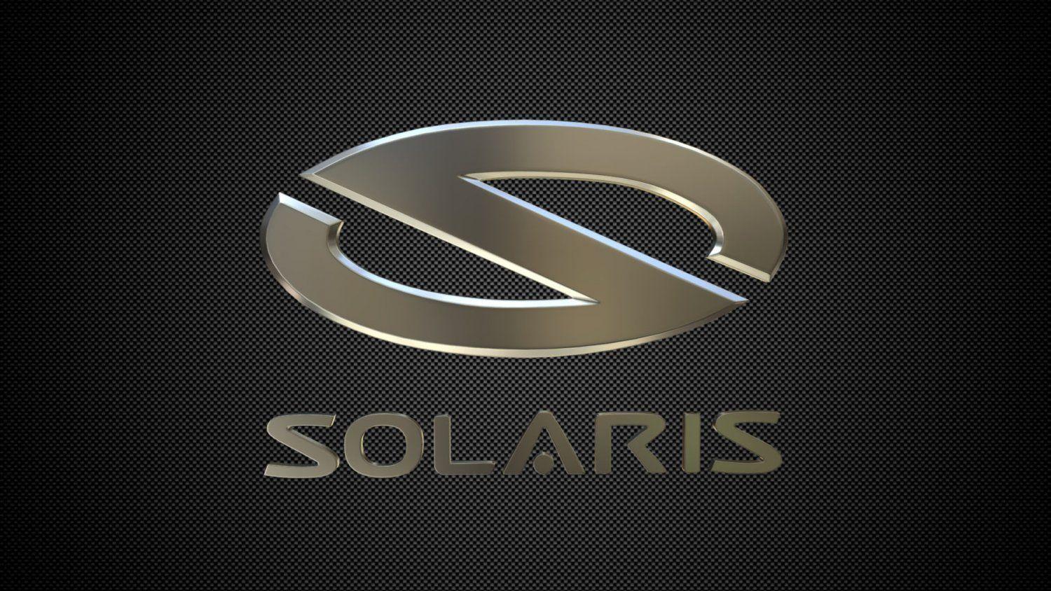 Solaris Logo - Solaris logo 3D Model in Parts of auto 3DExport
