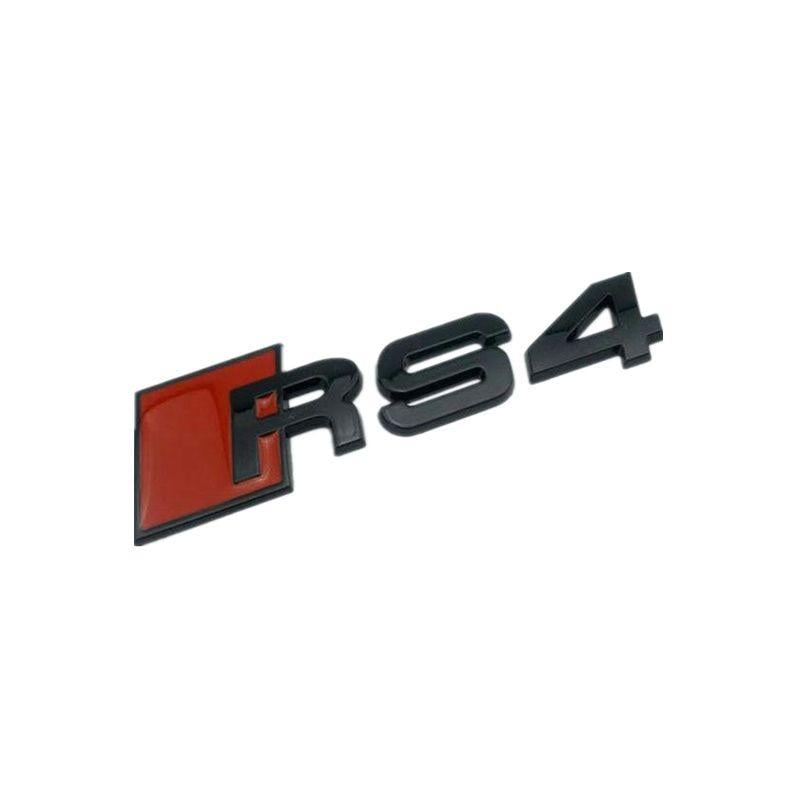 RS4 Logo - China S4 Badge Emblem Decal Sticker Logo A4 RS4 RS S Audi boot lid ...