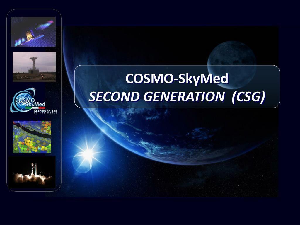 COSMO-SkyMed Logo - PPT - The COSMO-SkyMed Experience Overview PowerPoint Presentation ...