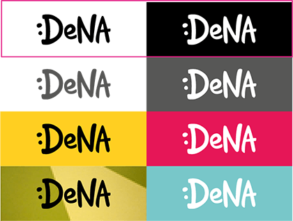 Dena Logo - Logo Guideline | Mission & Vision | Company | DeNA Co., Ltd.