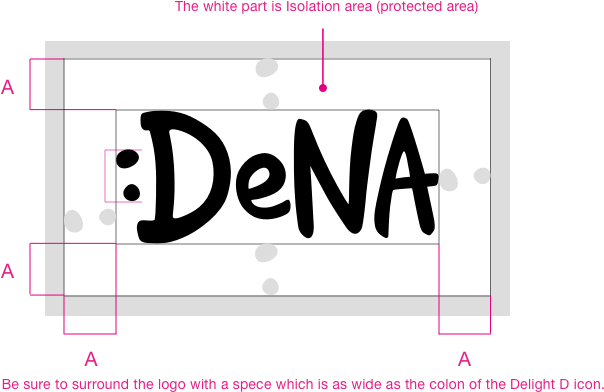 Dena Logo - Logo Guideline | Mission & Vision | Company | DeNA Co., Ltd.
