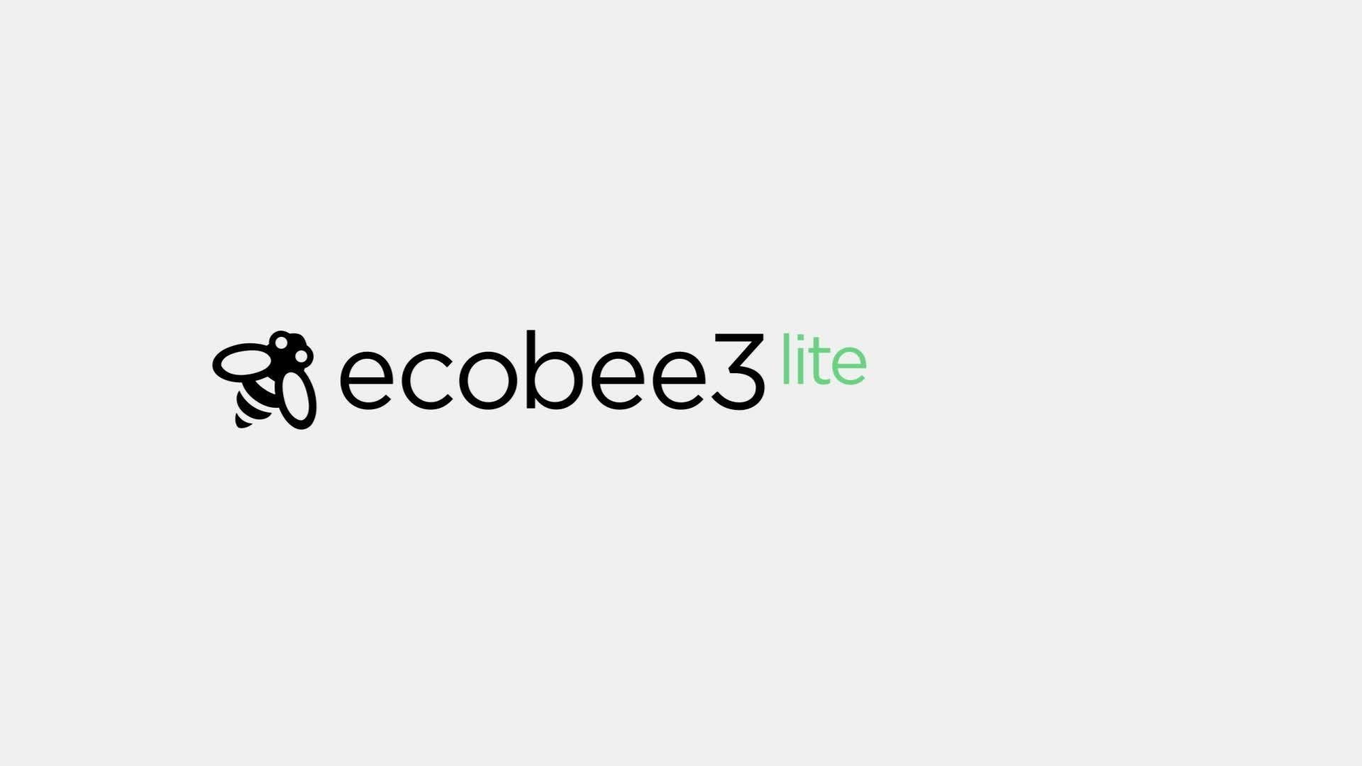 Ecobee Logo - Ecobee Thermostat with Built-In WiFi at Lowes.com