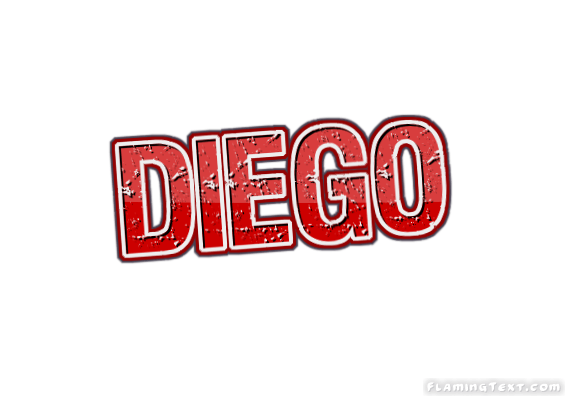 Diego Logo - Diego Logo | Free Name Design Tool from Flaming Text